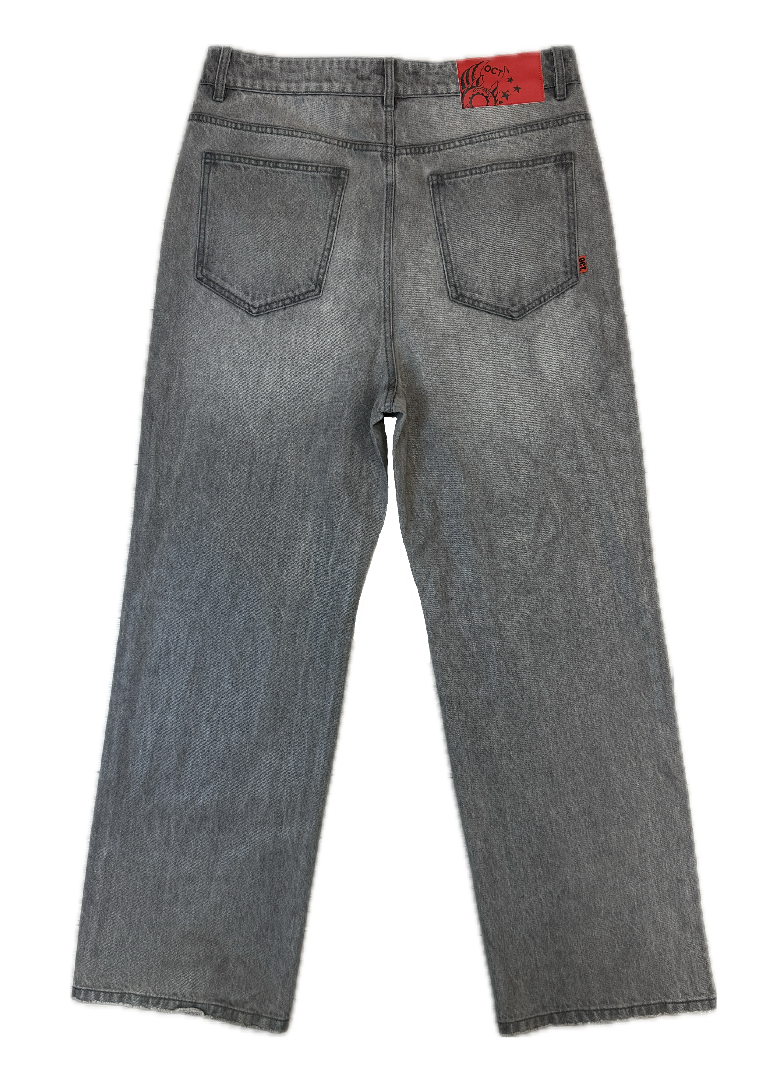 WAXED DENIM GREY
